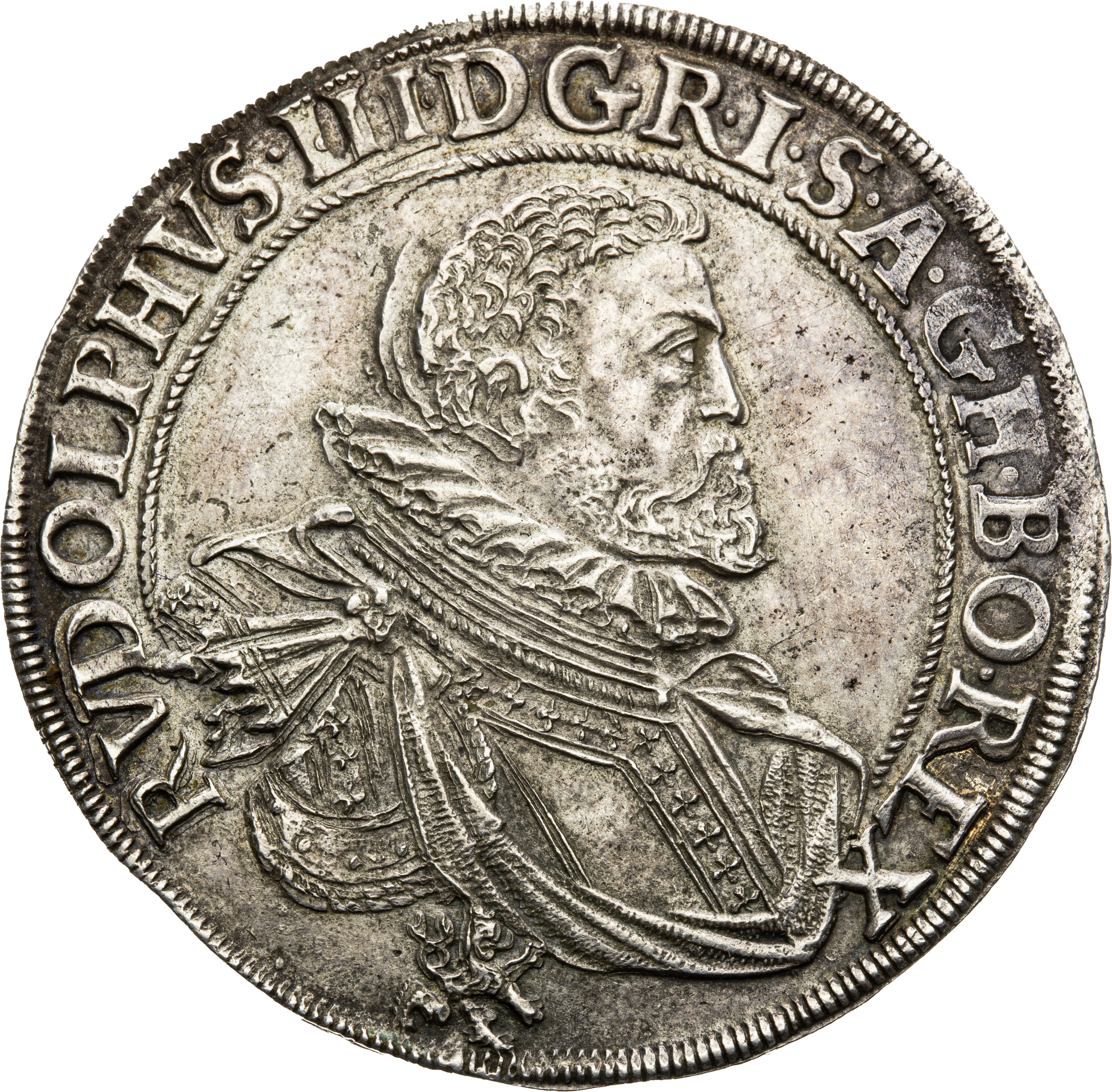 Rudolf II. (1576–1611), tolar 1610, Jáchymov - Centurio Lengenfelder-1